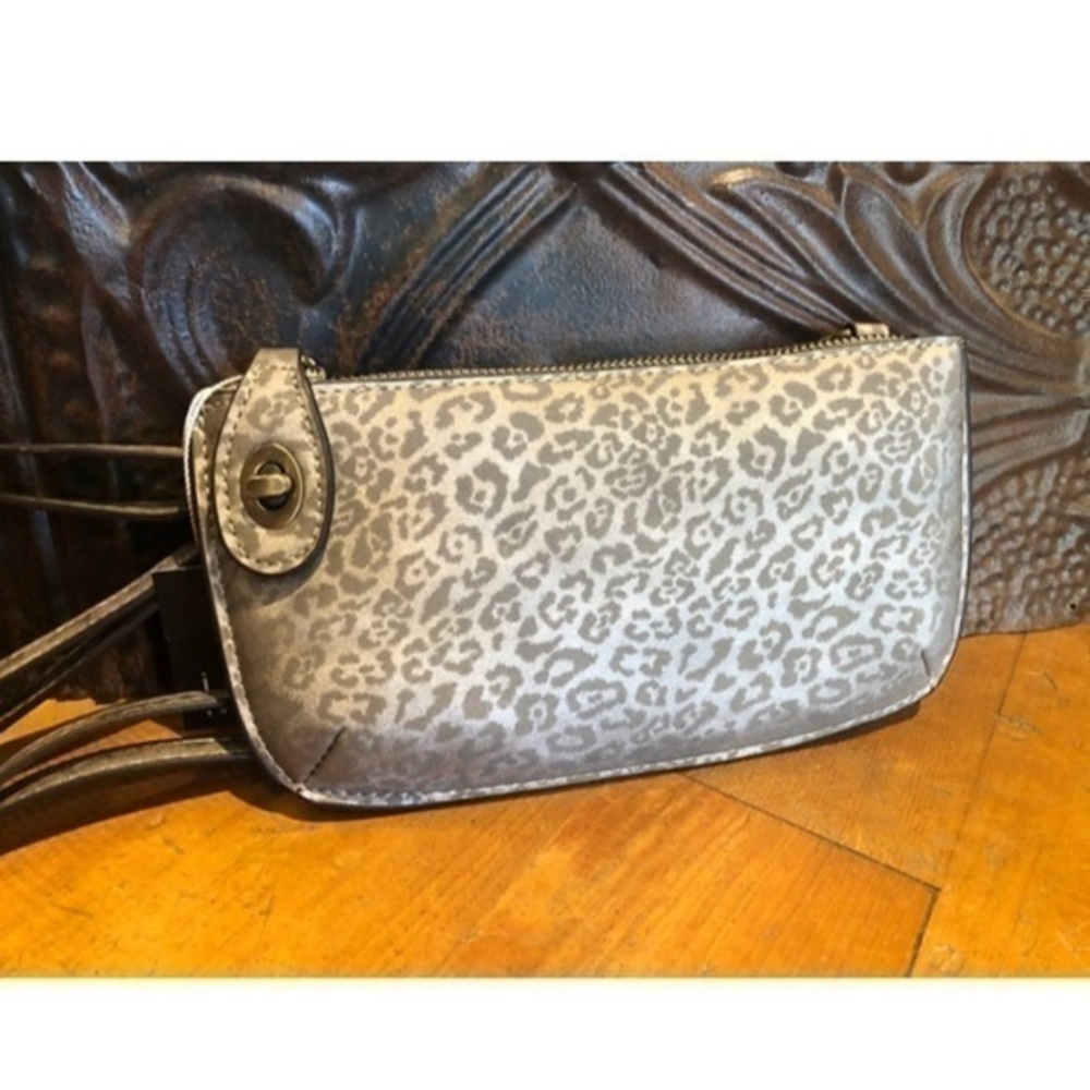 Joy Susan Mini Crossbody Wristlet vegan leather Clutch